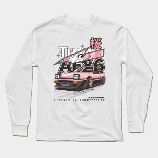 Sakura TRUENO AE86 Long Sleeve T-Shirt